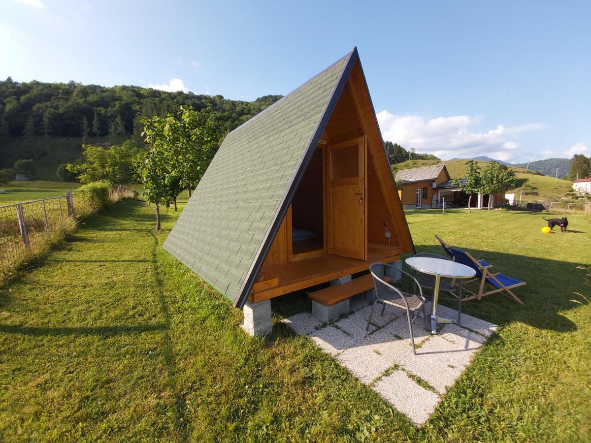 Готель Glamping Hiske Petrin Толмин Екстер'єр фото
