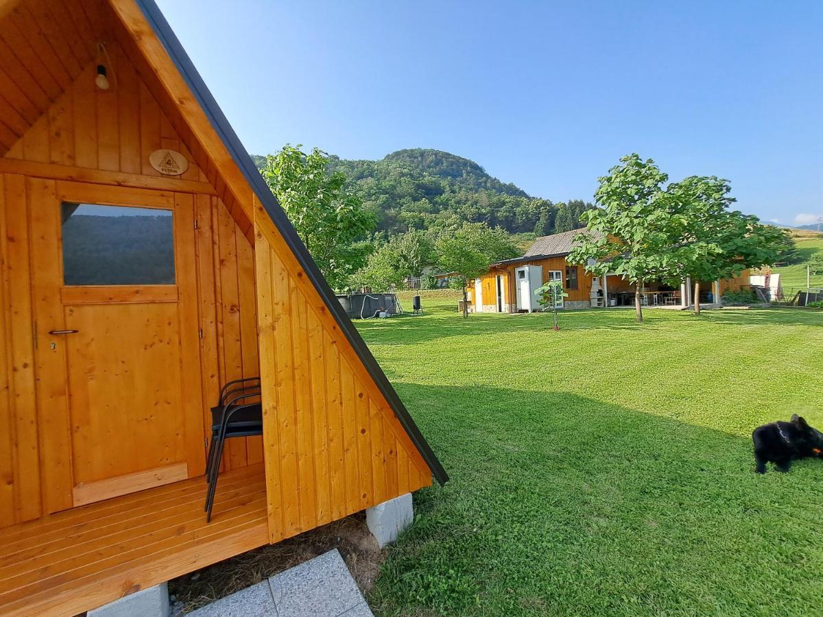 Готель Glamping Hiske Petrin Толмин Екстер'єр фото